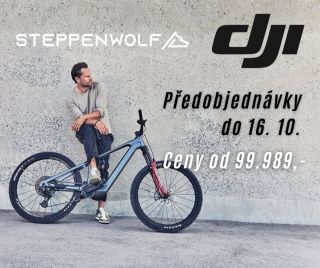 Znáte Steppenwolf 🐺? Prémiová elektrokola z Bavorska s motory DJI – německá kvalita a brutální výkon. 👉 Ceny začínají na...